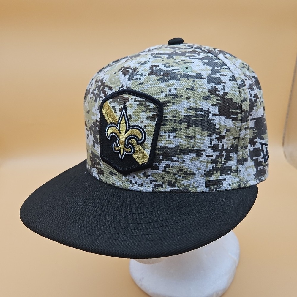 New Orleans Saints Hat Cap‎ New Era Snapback Salute To Service Digital Camo NFL